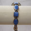 Peyote Bird Santa Fe Women’s Watch – Sterling Silver & Blue Stone Inlay Bracelet, Roman Numeral Dial, Vintage Southwestern Style