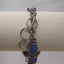 Peyote Bird Santa Fe Women’s Watch – Sterling Silver & Blue Stone Inlay Bracelet, Roman Numeral Dial, Vintage Southwestern Style