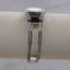 Anne Klein Silver Bangle Watch | Crystal Accent Rectangular Dial | Vintage AK Women’s Dress Watch | Elegant Silver Tone Bracelet Watch