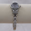 Vintage Guess Women’s Silver Crystal Bracelet Watch – Round Face – Dressy Link Band – Elegant Rhinestone Accents – Quartz