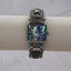 Vintage Susan Semburg Abalone Inlay Women’s Watch – Rectangular Face – Silver Tone Bracelet – Japan Quartz Movement