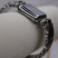 Vintage Susan Semburg Abalone Inlay Women’s Watch – Rectangular Face – Silver Tone Bracelet – Japan Quartz Movement