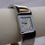 Vintage Silver Cuff Women’s Bracelet Watch – Sleek Rectangular Dial, Bangle Band, Japan Quartz Movement