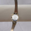 Vintage Helbros Gold-Tone Ladies Watch – Quartz – Small Dainty Oval Case – Retro 1980s Style – Working Condition