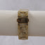 Y2K Anne Klein Crystal Bezel Resin Band Watch – Mother of Pearl Dial – Gold Tone – Women’s Dress Watch