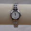 Vintage Bulova 96T07 Ladies Watch – Stainless Steel Petite Bracelet – Silver Sunburst Guilloché Dial – Minimalist Luxury