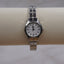Vintage Bulova 96T07 Ladies Watch – Stainless Steel Petite Bracelet – Silver Sunburst Guilloché Dial – Minimalist Luxury