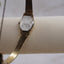 Vintage Seiko Gold Tone Bark Textured Watch | Petite Gold Mesh Dress Watch | Retro Ladies Seiko Quartz | Dainty Jewelry Watch