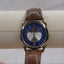 Vintage LA Express Moon Phase Watch | Gold Tone Celestial Wristwatch | Sun & Moon Dial | Roman Numeral Deco Style | Boho Aesthetic Gift for Her
