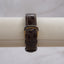 Vintage GUESS Gold Tank Watch – Brown Croc Leather Strap