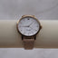 Authentic Kate Spade Metro Watch – Rose Gold & Nude Vachetta Leather – Mother of Pearl Dial – Minimalist Chic