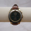 Vintage 1993 GUESS Dual-Time Traveler Watch – Gold & Leather