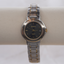 Vintage Benrus Two-Tone Women’s Watch | Stainless Steel & Gold Quartz | Classic Minimalist Black Dial Watch