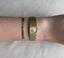 Omega Gold Ladies' Watch, Textured Band, 17 Jewels